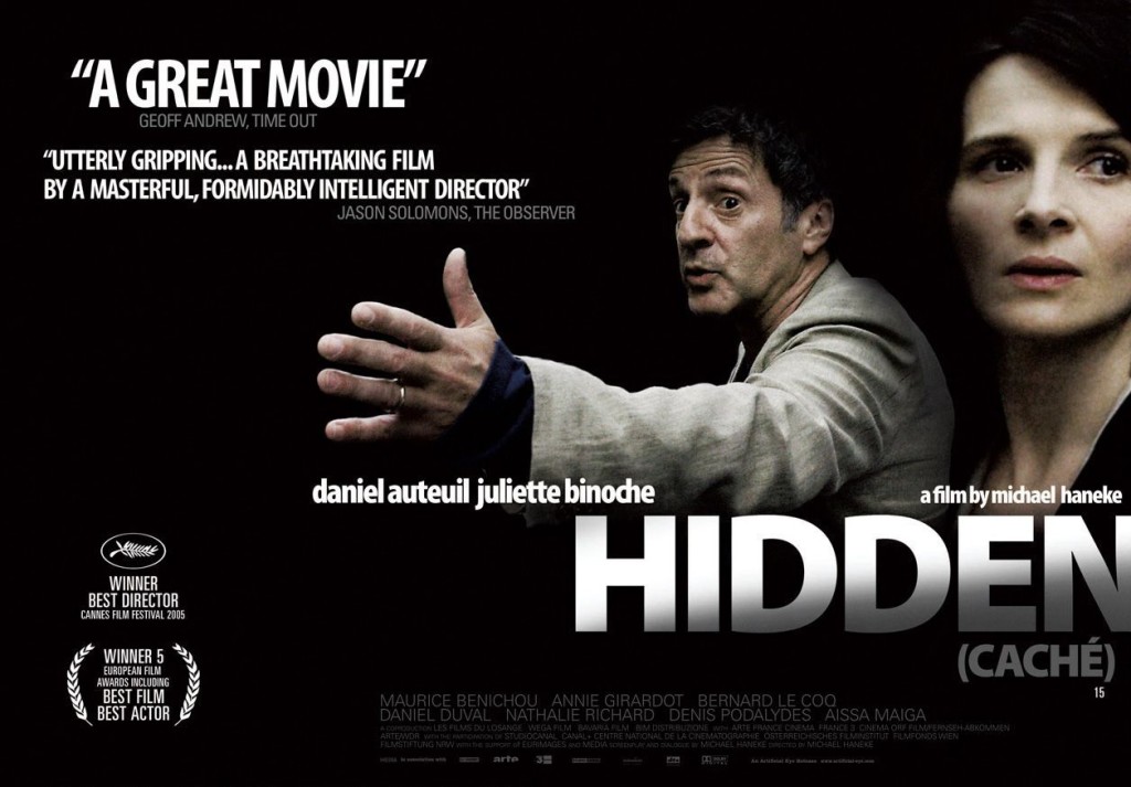 Caché (Hidden) Film Poster