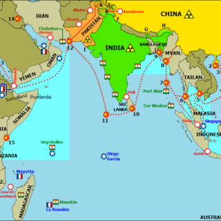 ভারত মহাসাগর ঘিরে চীন ও ভারতের ভূ-রাজনীতি